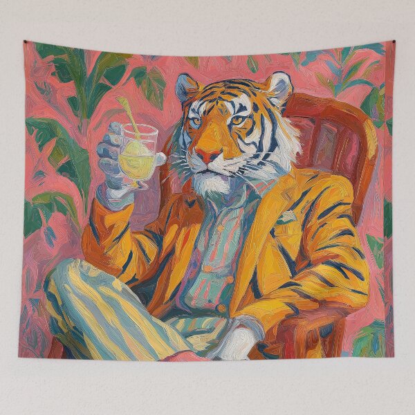 Item preview, The Dapper Bengal designed and sold by Retro Type.