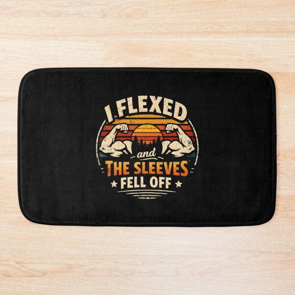 Item preview, I Flexed and The Sleeves Fell Off Funny Gym designed and sold by DemureArtsy.