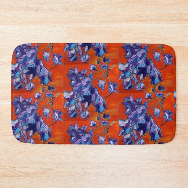 Item preview, Jacaranda Dream – Floral Expressionism Series No. 3 designed and sold by Nikkiart24.redbubble.com.