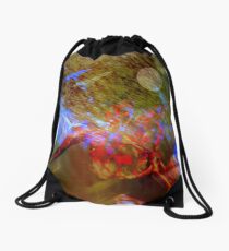 Vibrational symphony in Linaji major Drawstring Bag