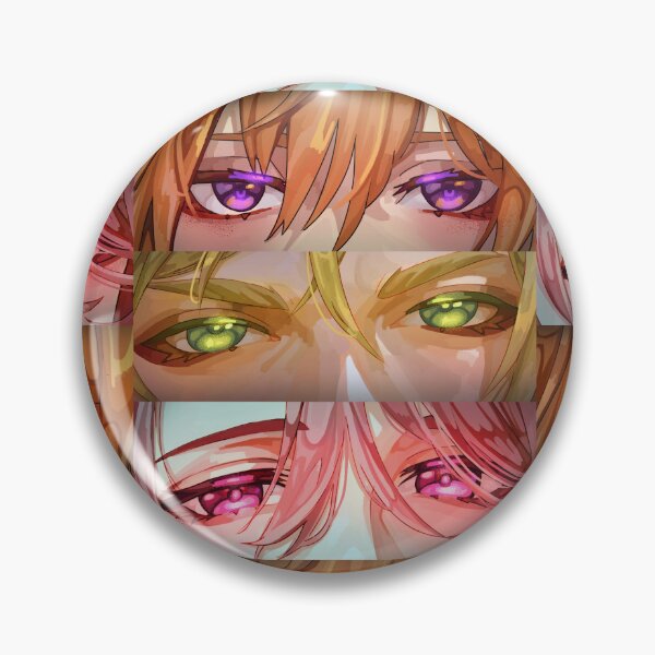Item preview, Beelzebub Satan Asmodeus Obey me eyes designed and sold by Zouzoru.