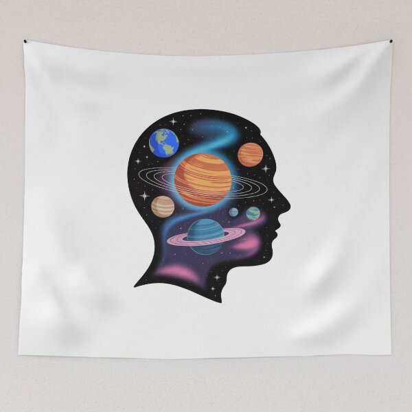 Item preview, PHILOSOPHICAL SURREAL SOLAR SYSTEM designed and sold by YounexxART.