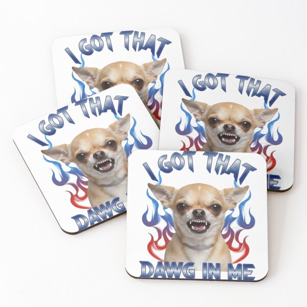 Item preview, Dawg in me, chihuahua, attitude, funnyfits70, Humor, Funny, retro, vintages, funny quotes, animal humor, designed and sold by FunnyFits70.