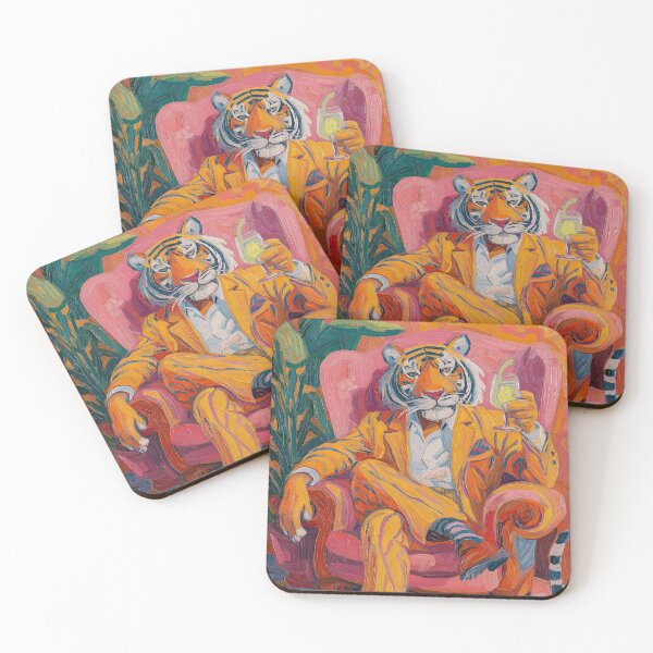 Item preview, Sharp Dressed Cat designed and sold by Retro Type.