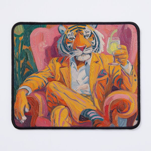 Item preview, Sharp Dressed Cat designed and sold by Retro Type.