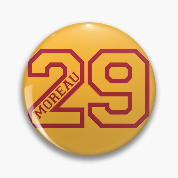 Item preview, Jean Moreau Exy Trojens Jersey Number designed and sold by FoxyOatmeal.