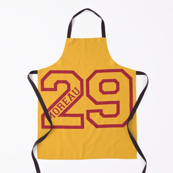Item preview, Jean Moreau Exy Trojens Jersey Number designed and sold by FoxyOatmeal.