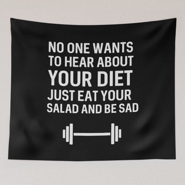 Item preview, No One Wants to Hear About Your Diet designed and sold by NookMerch97 .