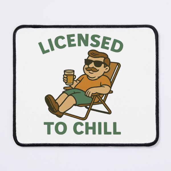 Item preview, Licensed to Chill Funny Illustration designed and sold by RetroRespect.