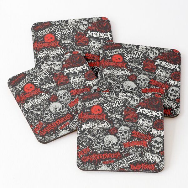 Item preview, heavy metal pattern designed and sold by aliraweb.