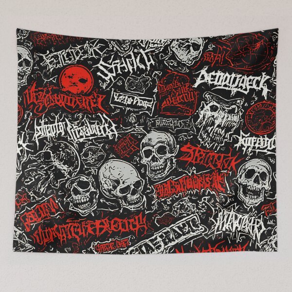 Item preview, heavy metal pattern designed and sold by aliraweb.