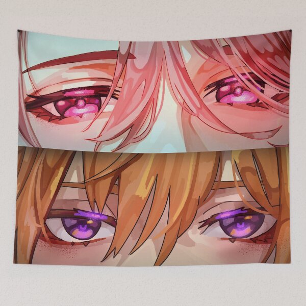 Item preview, Asmo beel obey me eyes designed and sold by Zouzoru.