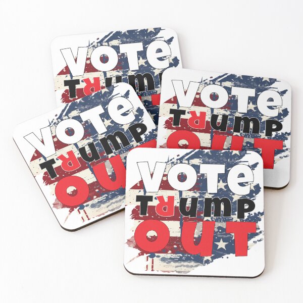 Item preview, Antitrump protest slogan american flag designed and sold by E-lenaLu.