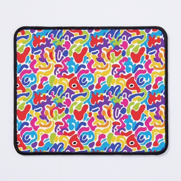 Item preview, Retro Pop Art Blob Shapes – Bold Rainbow Design designed and sold by FashioonTrends.