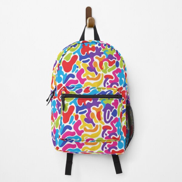 Item preview, Retro Pop Art Blob Shapes – Bold Rainbow Design designed and sold by FashioonTrends.