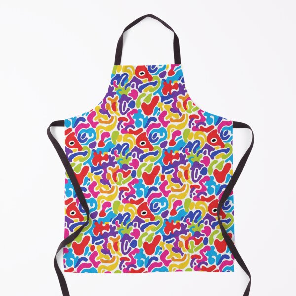 Item preview, Retro Pop Art Blob Shapes – Bold Rainbow Design designed and sold by FashioonTrends.