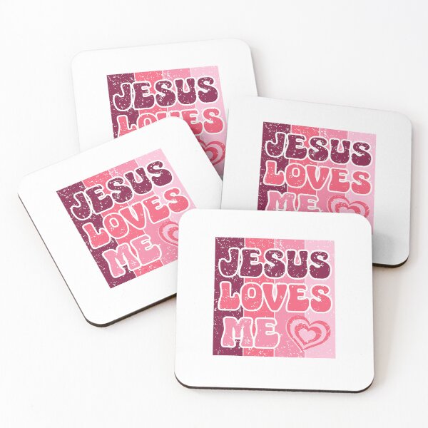 Item preview, Jesus Loves Me - Retro Christian  designed and sold by stylishdzign.