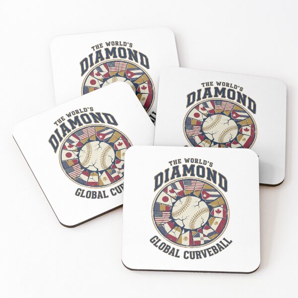 Item preview, The World’s Diamond – International Baseball Unity Design designed and sold by KAYJAY DESIGNS.