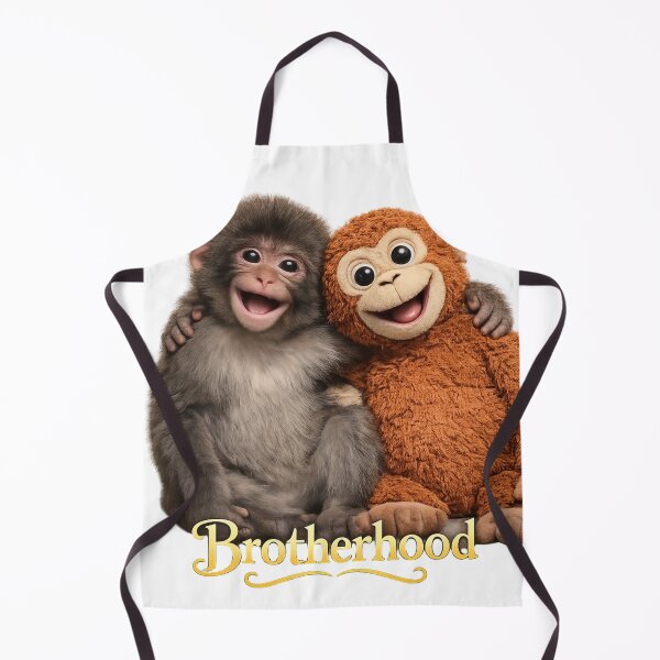 Item preview, Baby Monkey With His Cuddly Toy designed and sold by BazStudiodesign.