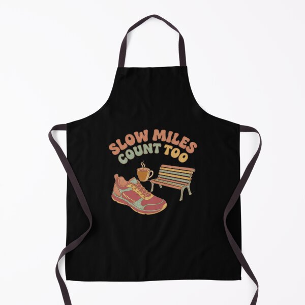 Item preview, Slow Miles Count Too – Run Club Coffee Culture Design designed and sold by KAYJAY DESIGNS.