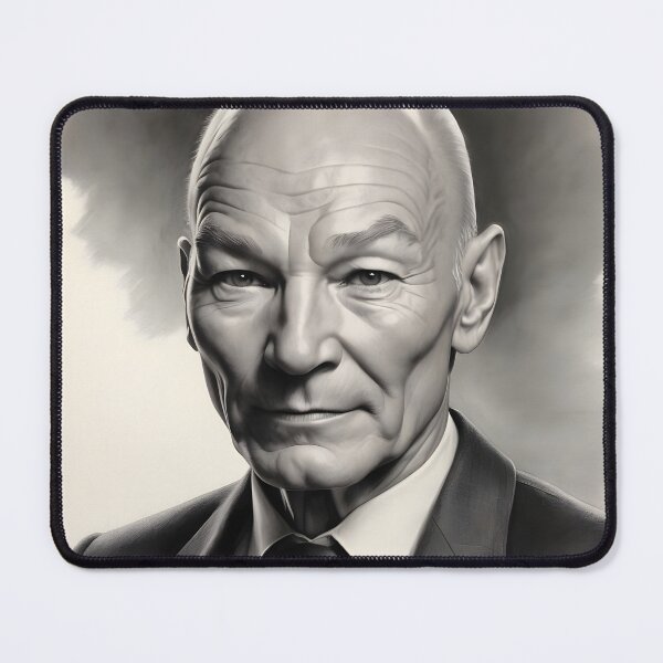 Item preview, Patrick Stewart designed and sold by WorldofCharcoal.