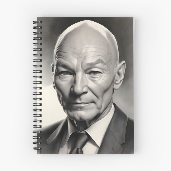 Item preview, Patrick Stewart designed and sold by WorldofCharcoal.