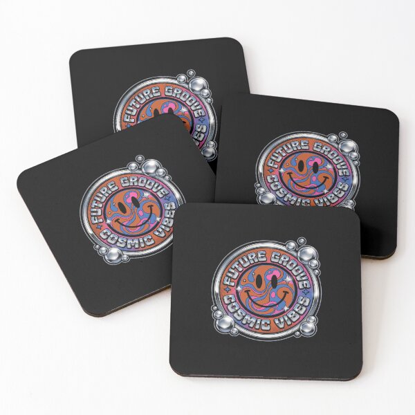 Item preview, Future Groove – Retro Cosmic Vibes Smiley Design designed and sold by KAYJAY DESIGNS.