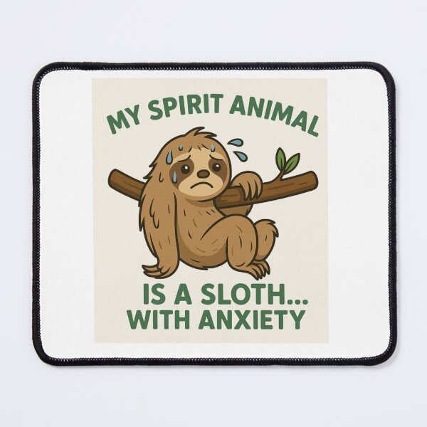 Item preview, My Spirit Animal Is a Sloth designed and sold by RetroRespect.