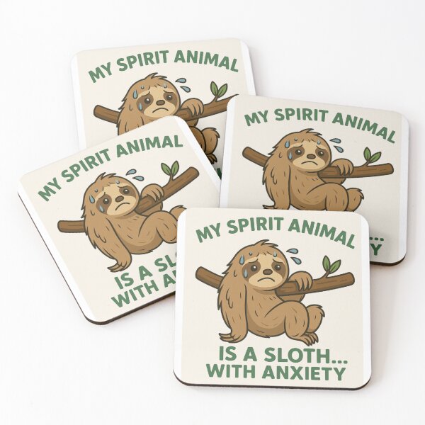Item preview, My Spirit Animal Is a Sloth designed and sold by RetroRespect.