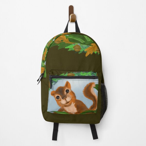 Item preview, Squirrel in the Leaves designed and sold by Nightflyer Art.