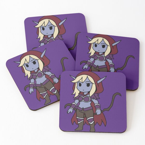 Item preview, Chibi Banshee Queen– Sylvanas Fantasy Fan Art designed and sold by Smoggs741.