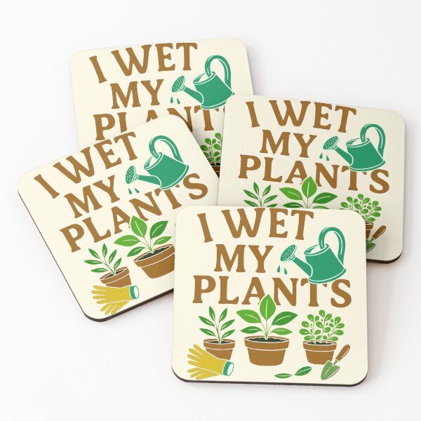 Item preview, I Wet My Plants designed and sold by CharlottePlaceArt.