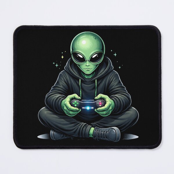 Item preview, Alien Gamer Focus – Competitive Mode Gaming Aesthetic Character Art designed and sold by ColorSplash123.