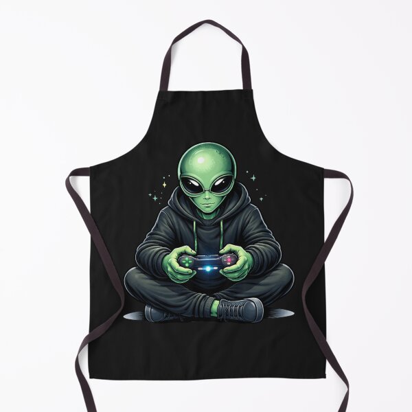 Item preview, Alien Gamer Focus – Competitive Mode Gaming Aesthetic Character Art designed and sold by ColorSplash123.