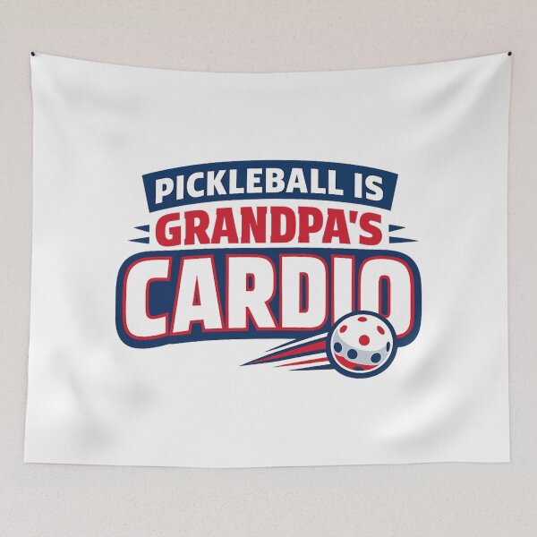 Item preview, Funny Pickleball Grandpa Shirt – Pickleball Is Grandpa’s Cardio – Gift for Active Grandfather designed and sold by Pickleball-Gift.