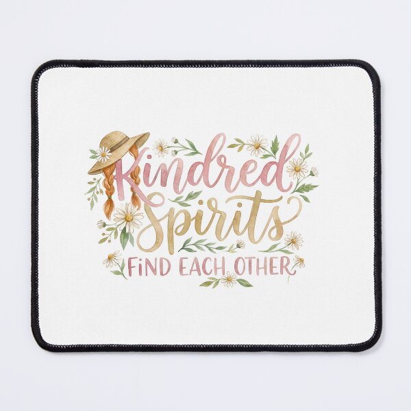 Item preview, Kindred Spirits Find Each Other Anne Of Green Gables Watercolor designed and sold by Fenay Designs.