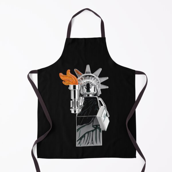 Item preview, Statue of Liberty Minifigure — Mirror Chrome & Glowing Torch designed and sold by CHROMA NOIR.
