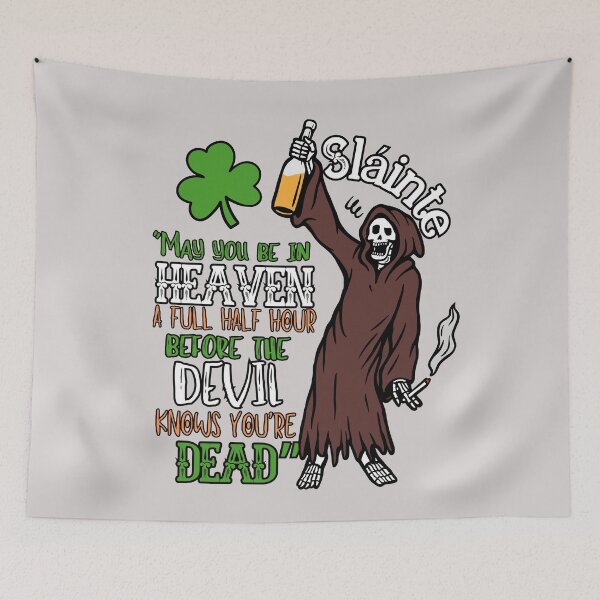 Item preview, Sláinte Irish Cheers Happy St. Patrick's Day designed and sold by theflandonian.