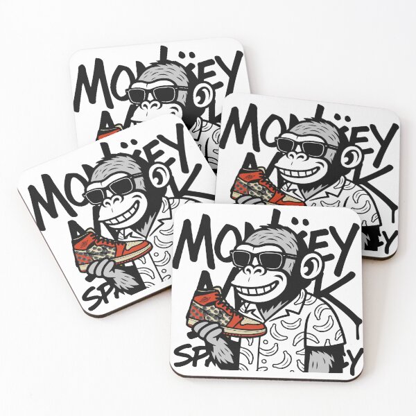 Item preview, MONKEY MARK – Sneaker Ape Mosaic Style designed and sold by DixTartare.