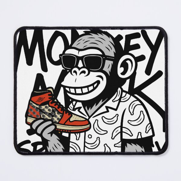 Item preview, MONKEY MARK – Sneaker Ape Mosaic Style designed and sold by DixTartare.