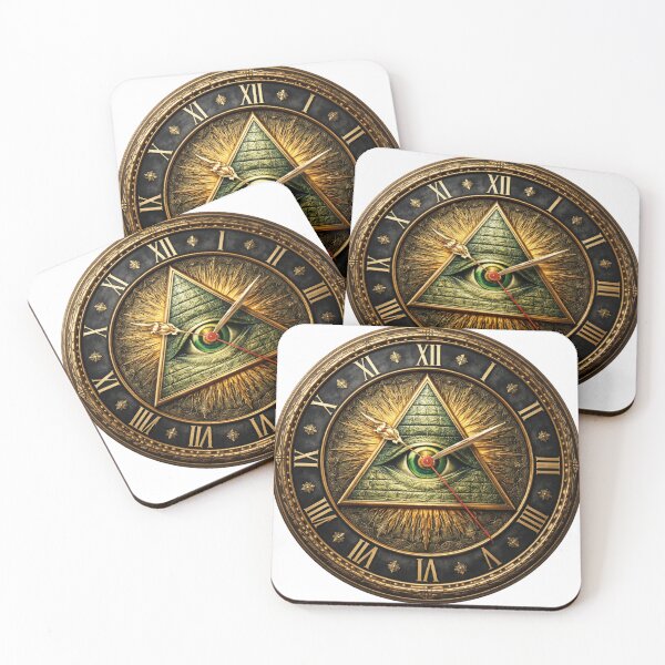 Item preview, ILUMINATI LOGO CLOCK designed and sold by asokclick.