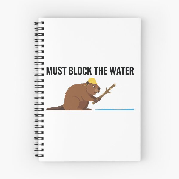 Item preview, Must Block The Water Angry North American Beaver designed and sold by Petzzz.