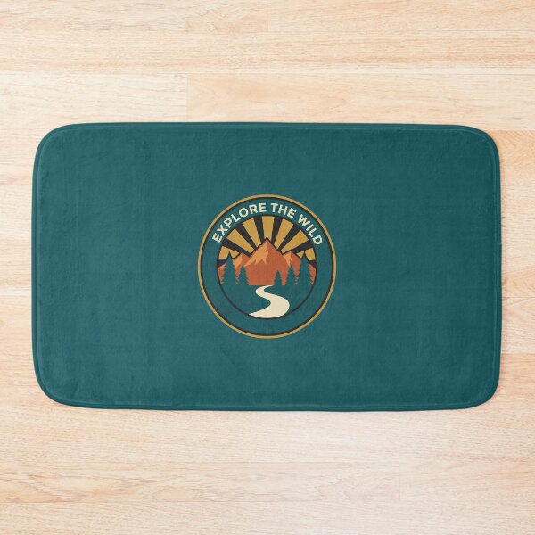 Item preview, Explore The Wild – Vintage Travel Patch Badge Design designed and sold by KAYJAY DESIGNS.