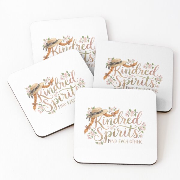 Item preview, Kindred Spirits Find Each Other Anne Of Green Gables Floral designed and sold by Fenay Designs.