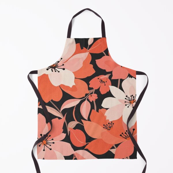 Artikelvorschau, Warme florale Silhouette abstrakte moderne dekorative Kunst auf entworfen und verkauft von DesigntshirtWB.