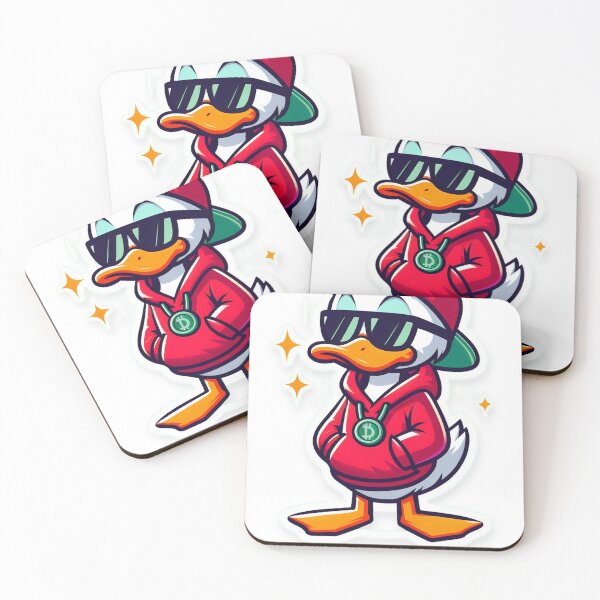 Item preview, Urban Swag Duck Hip Hop Sticker designed and sold by TrendHubStore.