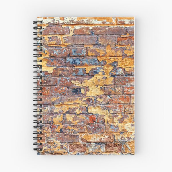 Item preview, Old Red Brick Wall Texture with Peeling Paint designed and sold by LRPhotoart.