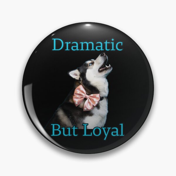 Item preview, Dramatic but Loyal – Independent Husky Character Art designed and sold by Versik-.
