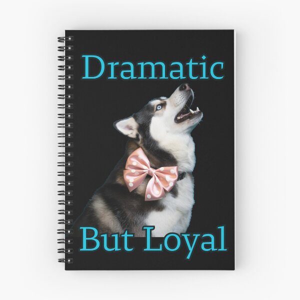 Item preview, Dramatic but Loyal – Independent Husky Character Art designed and sold by Versik-.
