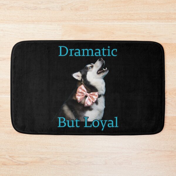 Item preview, Dramatic but Loyal – Independent Husky Character Art designed and sold by Versik-.